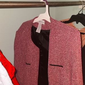 Sag Harbor tweed front pockets jacket